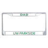 Thumbnail image for  Dad Metal License Plate Frame in Chrome