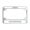 Thumbnail image for  Metal Motorcycle License Plate Frame in Chrome