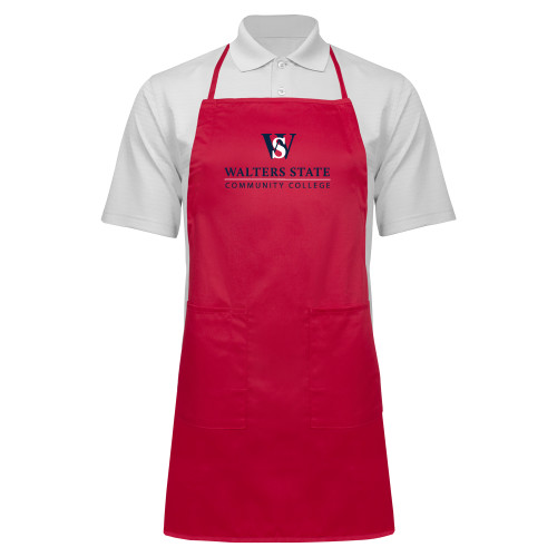  Full Length Red Apron - Primary
