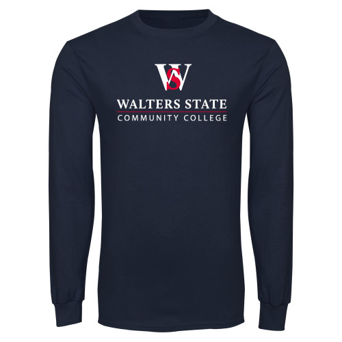  Navy Long Sleeve T-Shirt - Primary