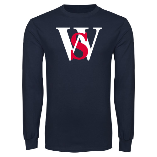  Navy Long Sleeve T-Shirt - WS