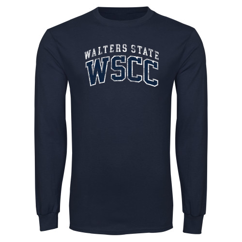  Navy Long Sleeve T-Shirt - WACC