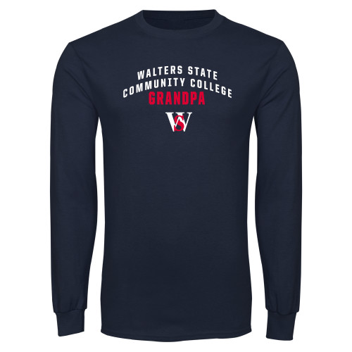  Navy Long Sleeve T-Shirt - Grandpa