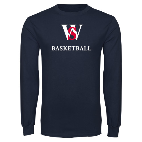  Navy Long Sleeve T Shirt - WS