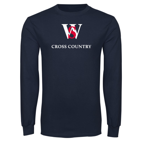  Navy Long Sleeve T Shirt - WS
