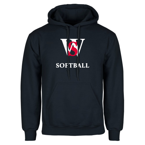  Navy Fleece Hoodie - WS Softball