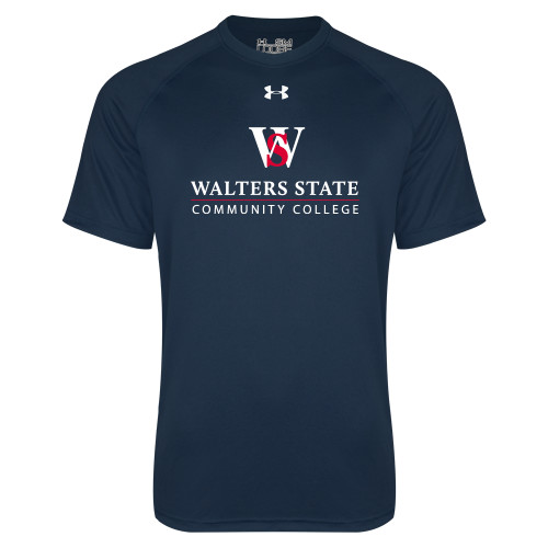 Under Armour Navy Tech Tee - Primary