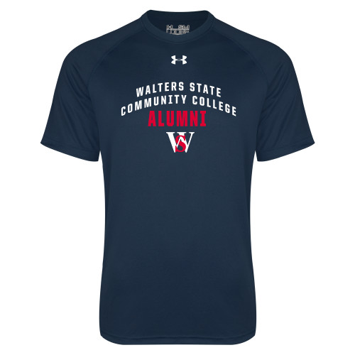  Under Armour Navy Tech Tee - Alumni