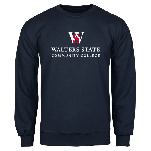  Navy Fleece Crew - Primary