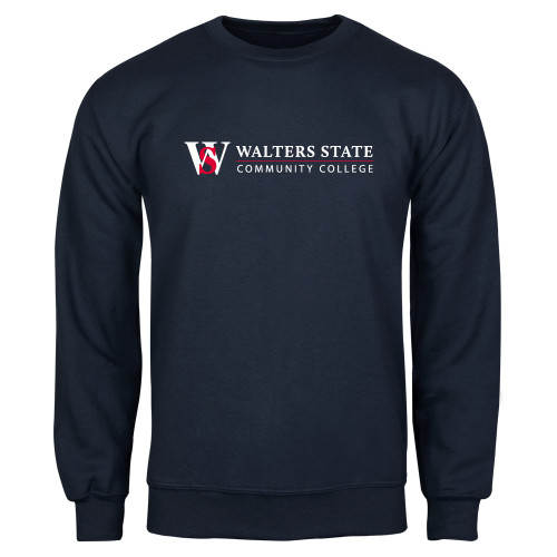  Navy Fleece Crew - WS Horizontal