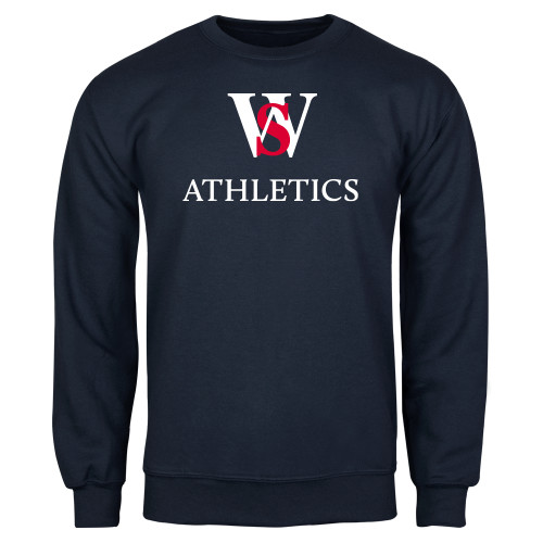 Navy Fleece Crew - WS
