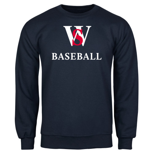  Navy Fleece Crew - WS