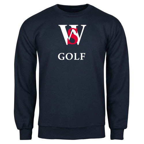  Navy Fleece Crew - WS
