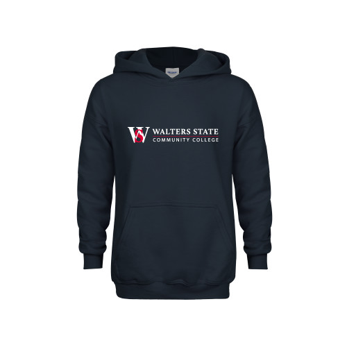  Youth Navy Fleece Hoodie - WS Horizontal