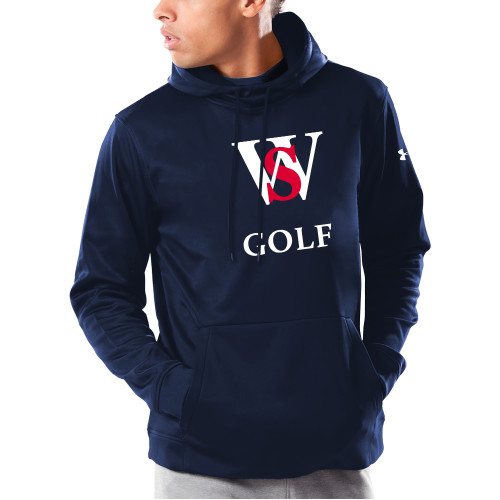 Main Image for  Under Armour Navy Armour Fleece Hoodie