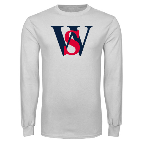  White Long Sleeve T Shirt - WS