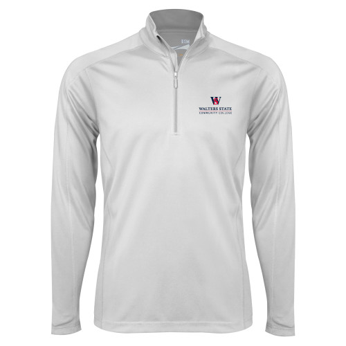  Syntrel White Interlock 1/4 Zip - Primary