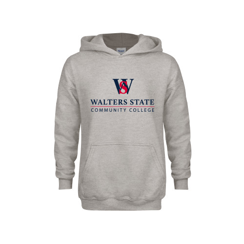  Youth Grey Fleece Hood - Primary