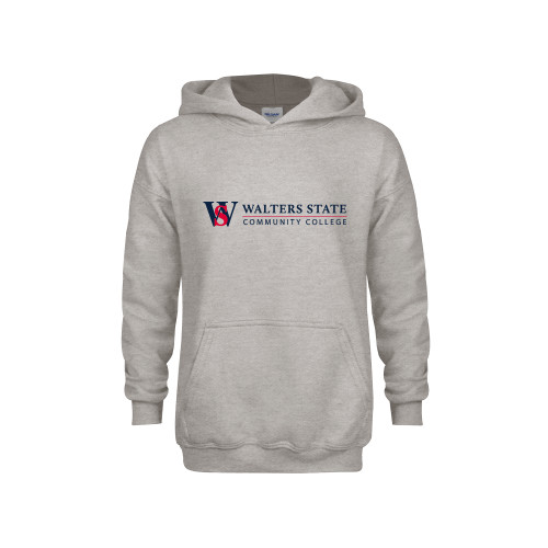  Youth Grey Fleece Hood - WS Horizontal