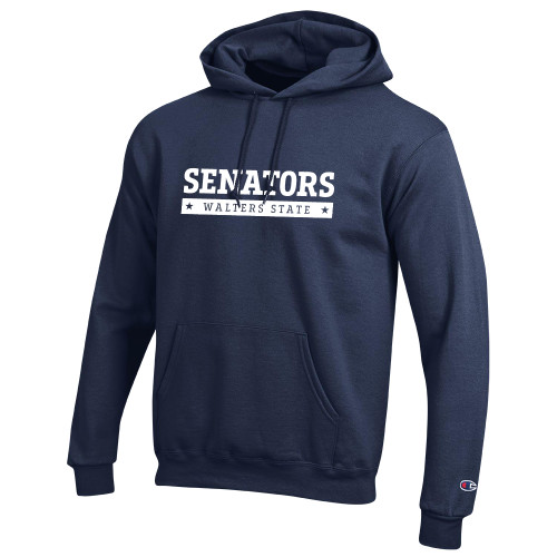  Champion Navy Fleece Hoodie - Senators Bar