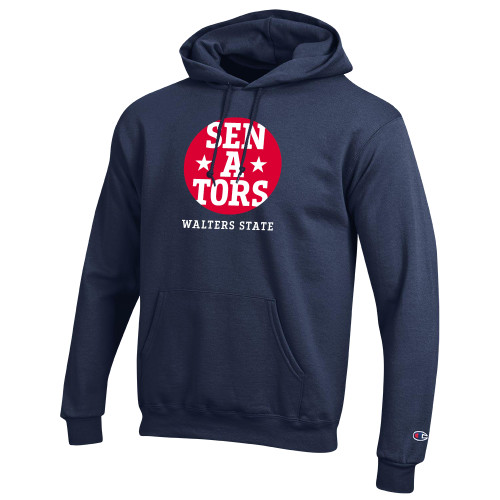  Champion Navy Fleece Hoodie - Senators Badge