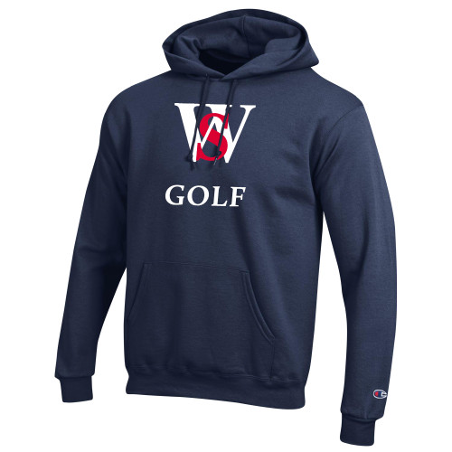  Champion Navy Fleece Hoodie - WS