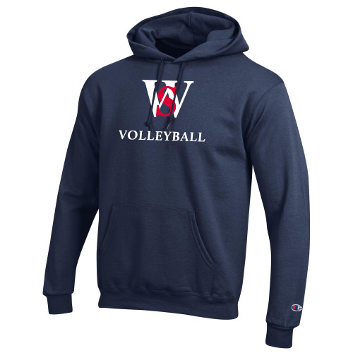  Champion Navy Fleece Hoodie - WS