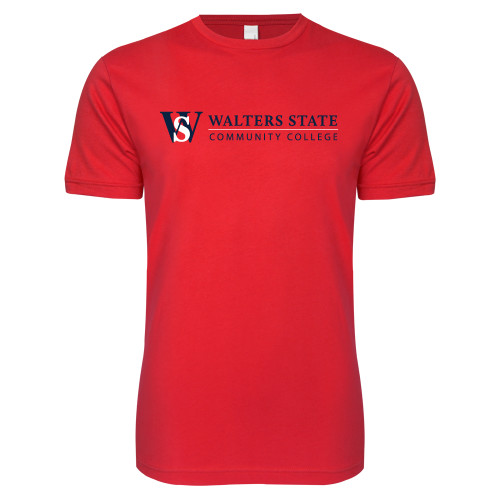  Next Level Red Softstyle T Shirt - WS Horizontal