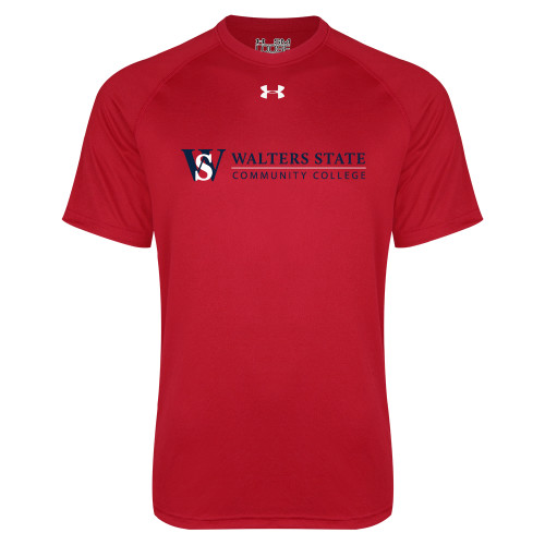  Under Armour Red Tech Tee - WS Horizontal