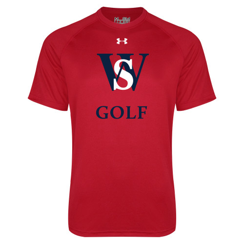  Under Armour Red Tech Tee - WS