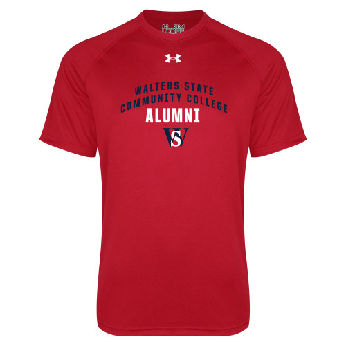  Under Armour Red Tech Tee - Alumni