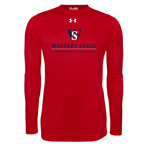  Under Armour Red Long Sleeve Tech Tee - Primary