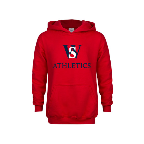  Youth Red Fleece Hoodie - WS