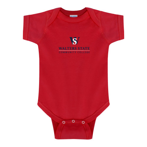  Red Infant Onesie - Primary