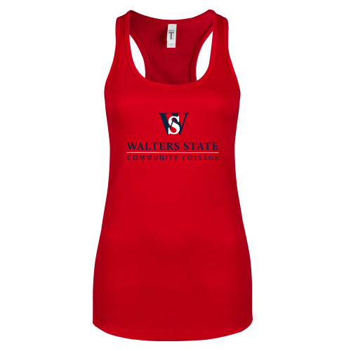  Next Level Racerback Tank Red - Primary
