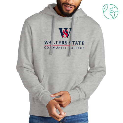  Allmade Light Grey Organic French Terry Pullover Hoodie - Primary