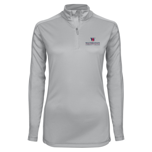  Syntrel Womens Platinum Interlock 1/4 Zip - Primary