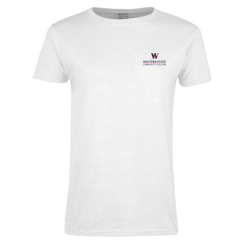 Main Image for  Womens White Short Sleeve Tee