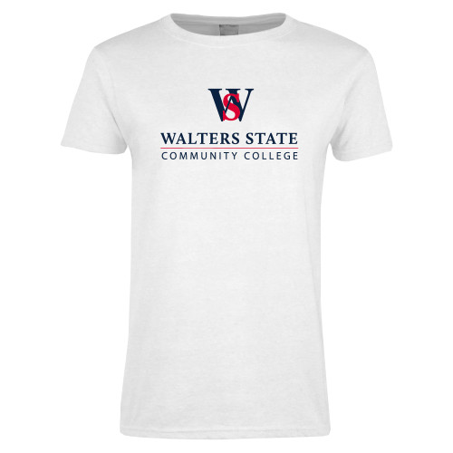 Main Image for  Womens White Short Sleeve Tee