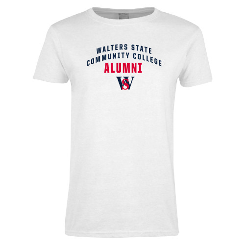 Main Image for  Womens White Short Sleeve Tee