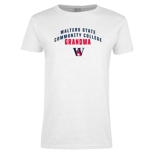 Main Image for  Womens White Short Sleeve Tee