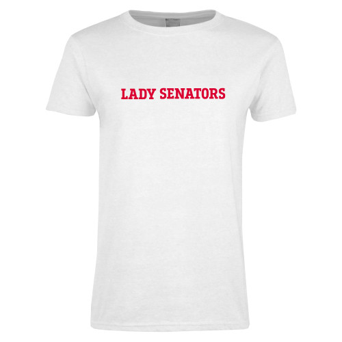 Main Image for  Womens White Short Sleeve Tee