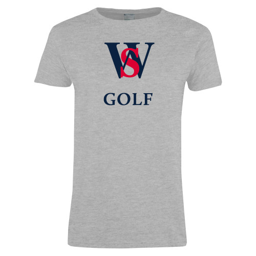  Womens Grey Short Sleeve Tee - WS