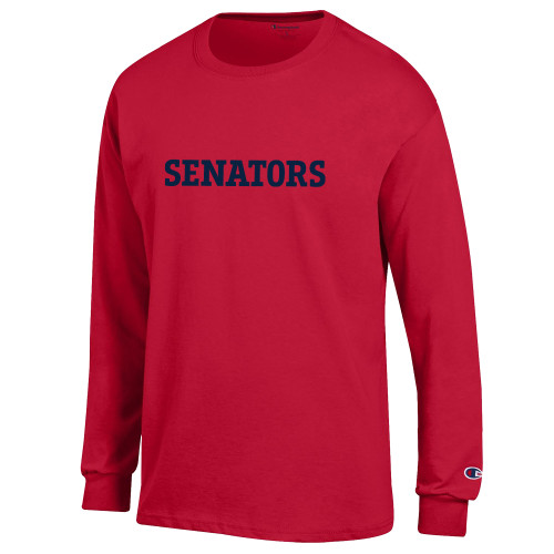 Main Image for  Champion Red Long Sleeve T Shirt