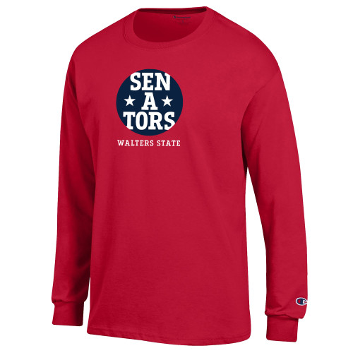 Main Image for  Champion Red Long Sleeve T Shirt