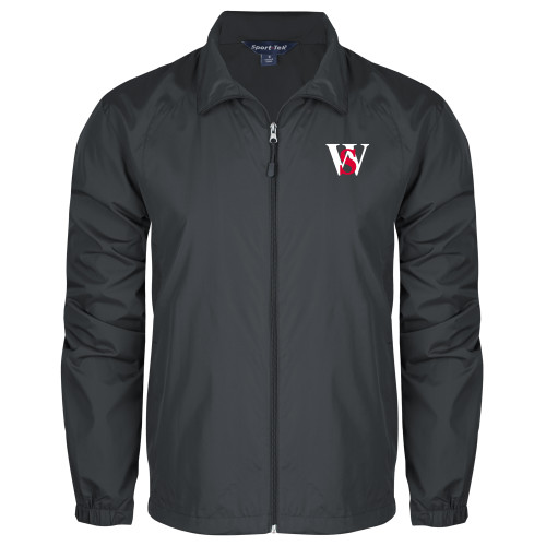  Charcoal Full Zip Wind Jacket - WS
