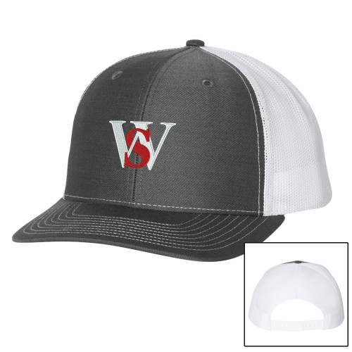  Richardson Charcoal/White Trucker Hat - WS