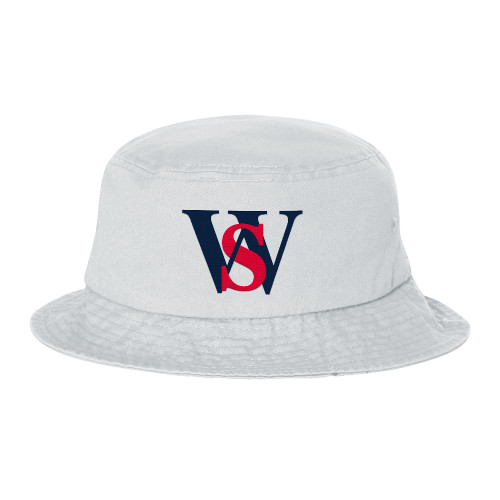  Sportsman White Bucket Hat - WS