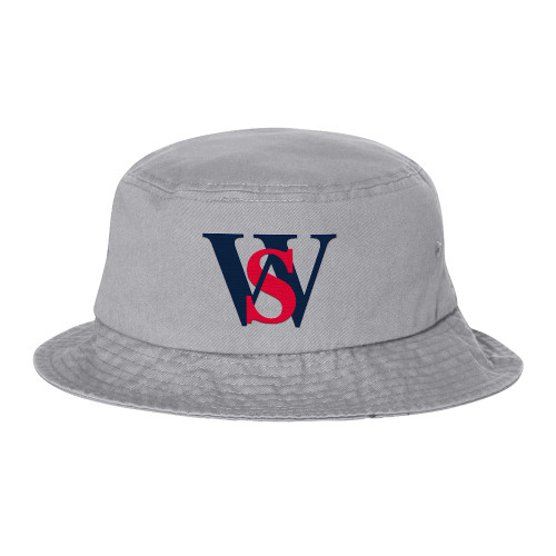  Sportsman Grey Bucket Hat - WS