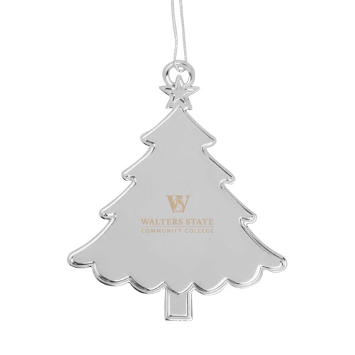  Silver Tree Ornament - Primary Engraved